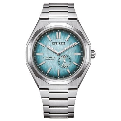 Citizen Zenshin 60 Super Titanium Small Seconds Ice Blue NK502058L