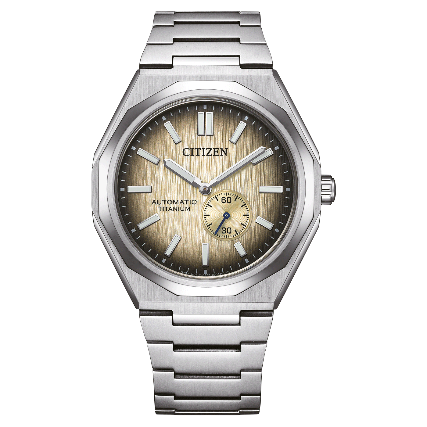 よしりん Citizen Zenshin 60 Super Titanium Small Seconds Copper NK502058P