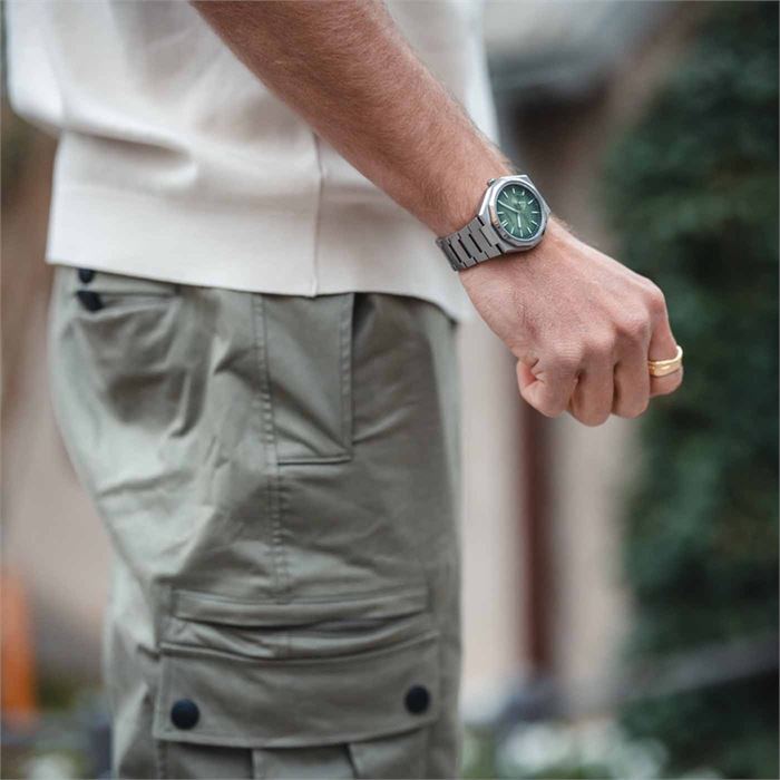 Citizen Zenshin 60 Super Titanium Small Seconds Pine Green