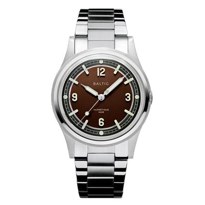 Baltic Hermetique Tourer Brown - Flat Link HER11BROW12 Otomatik Erkek Kol Saati