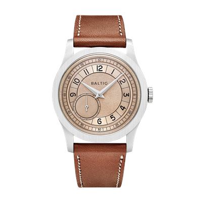 Baltic MR Roulette Salmon - Stitched Lion MR02SALM35 Otomatik Erkek Kol Saati