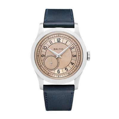 Baltic MR Roulette Salmon - Stitched Navy MR02SALM36 Otomatik Erkek Kol Saati