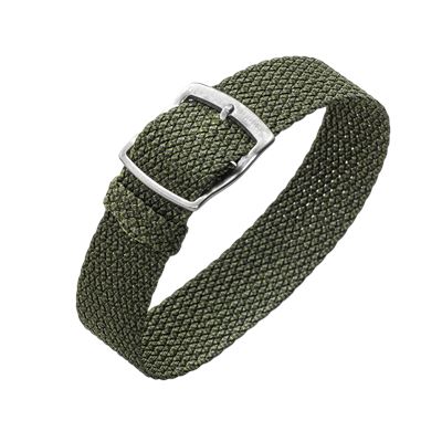 Baltic Yeşil Perlon Kumaş Kayış - 20 mm