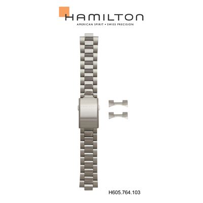 Hamilton H695764103 Paslanmaz Çelik Bilezik-22 mm