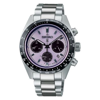 Seiko Prospex Speedtimer Solar 2025 Tokyo World Athletics Championships Limited Edition Edo Purple SSC955P1 Erkek Kol Saati