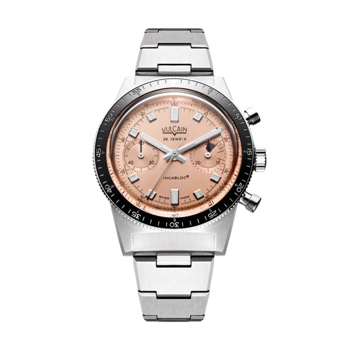 Vulcain Skindiver Chronograph Salmon Limitli Üretim Otomatik Erkek