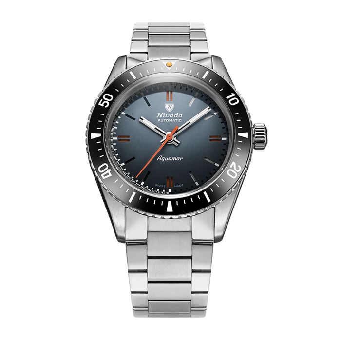 Nivada Grenchen Aquamar Grey 32077A20 Otomatik Erkek Kol Saati Abt
