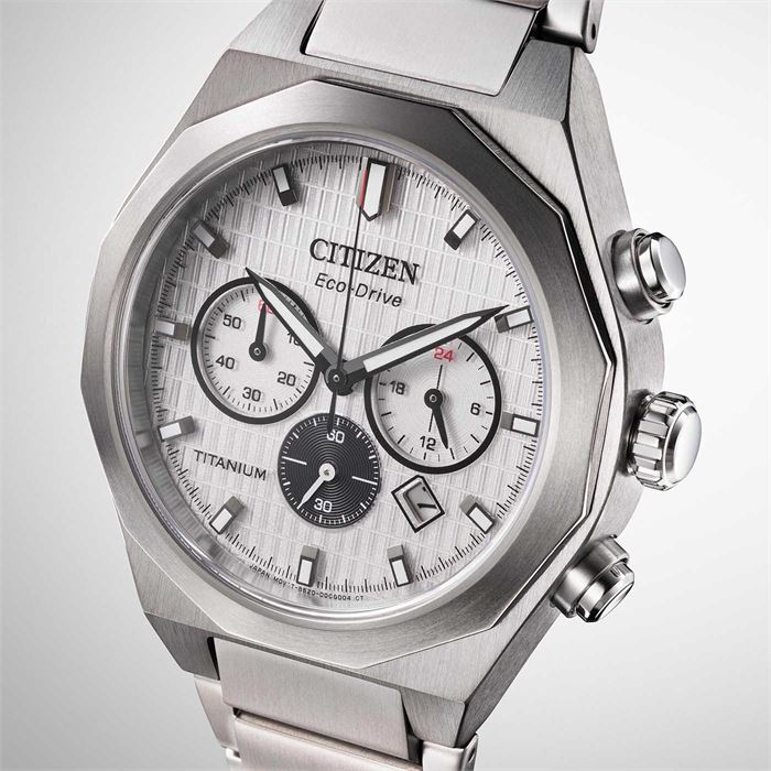 Citizen Zenshin Senkei Chrono CA469159A Super Titanium EcoDrive
