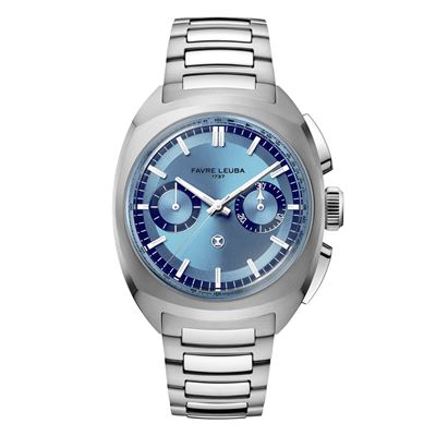 Favre Leuba Chief Chronograph Ice Blue Otomatik Erkek Kol Saati