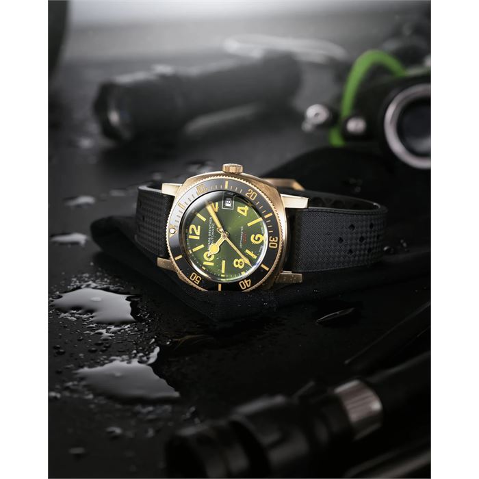 Nivada Grenchen Depthmaster Bronze Green Limited Edition 14132A01
