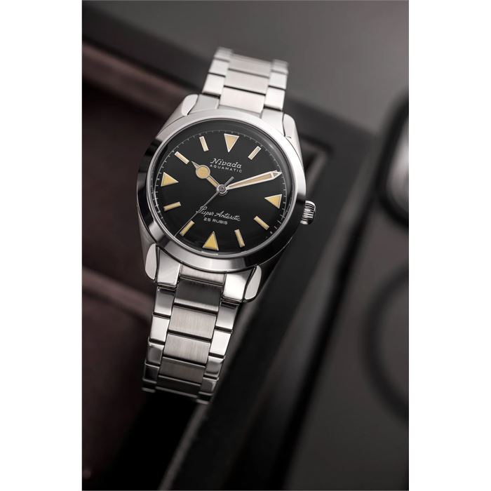 Nivada Grenchen Super Antarctic Yellow 32024A20 Otomatik Erkek Kol