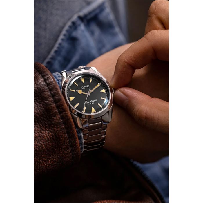 Nivada Grenchen Super Antarctic Yellow 32024A20 Otomatik Erkek Kol