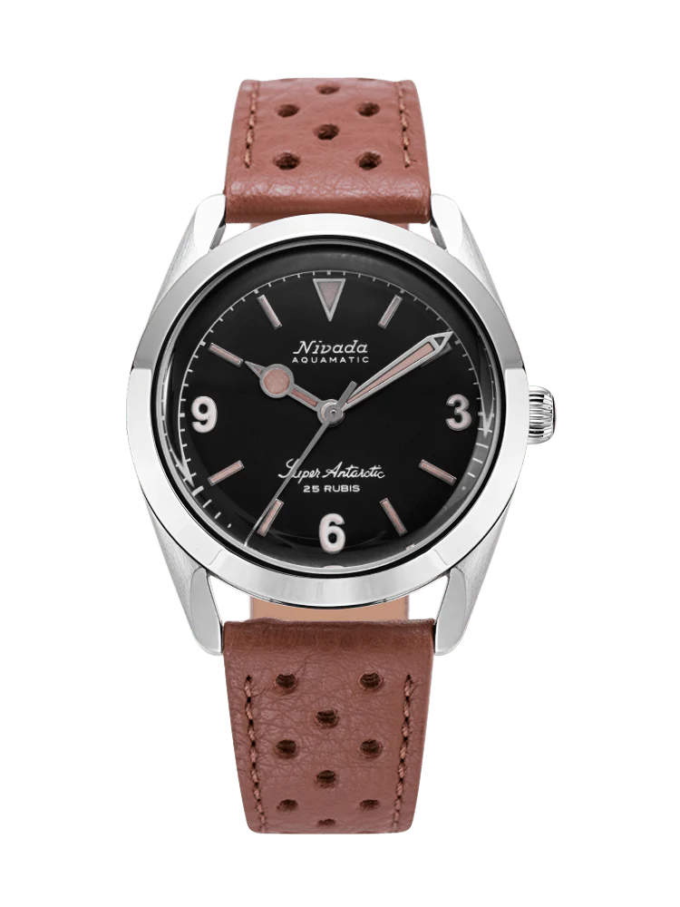 Nivada Grenchen Super Antarctic 3.6.9 Black Vintage 32032A23