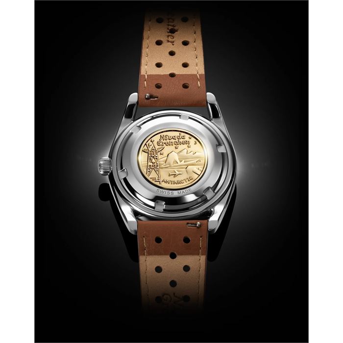 Nivada Grenchen Super Antarctic 3.6.9 Brown White Luminova