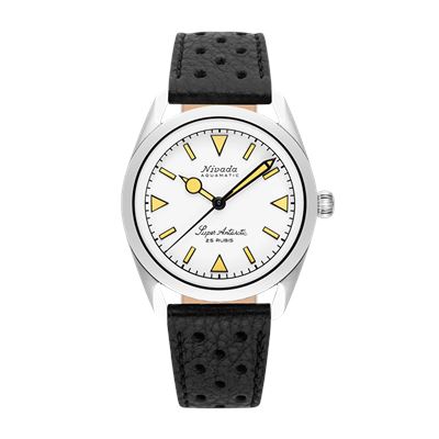 Nivada Grenchen Super Antarctic White - Beige Luminova 32064A10 Erkek Kol Saati