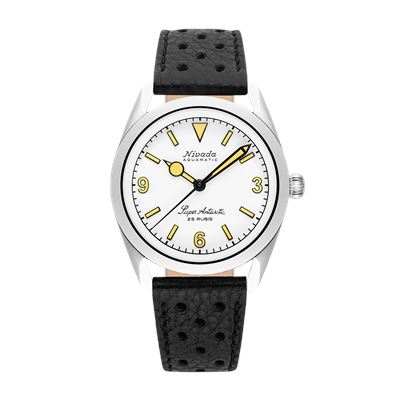 Nivada Grenchen Super Antarctic 3.6.9 White - Beige Luminova 32066A10 Erkek Kol Saati