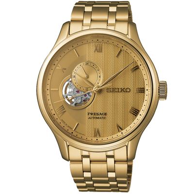 Seiko Presage Zen Garden SSA468J1 Kyoto Golden Age Otomatik Erkek Kol Saati