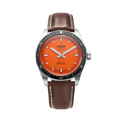 Vulcain Skindiver Nautique Orange BSC208 Otomatik Erkek Kol Saati