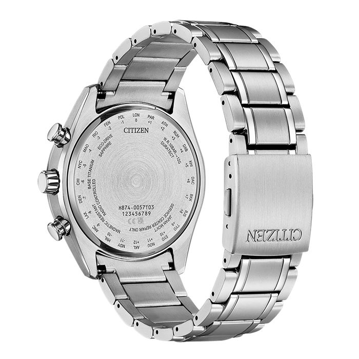 Citizen EcoDrive TsukiYomi BY101081H Moonphase EcoDrive Erkek Kol