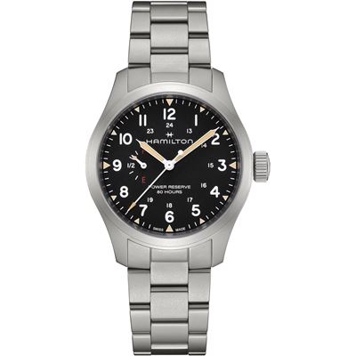 Khaki Field Mechanical Power Reserve 40mm H69509130 Erkek Kol Saati