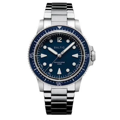 Baltic Aquascaphe MK2 Blue 39.5 mm AQU21BLUE12 Otomatik Erkek Kol Saati
