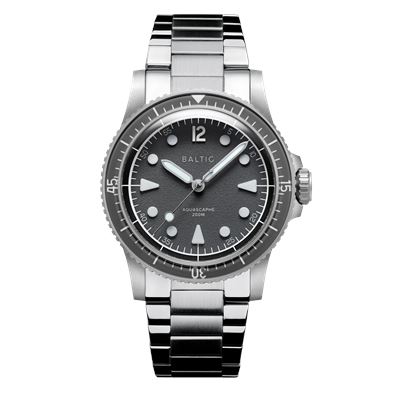 Baltic Aquascaphe MK2 Grey 37 mm AQU22GREY12 Otomatik Erkek Kol Saati