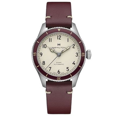Hamilton H76265810 Khaki Aviation Pilot Pioneer 38 mm Otomatik Erkek Kol Saati