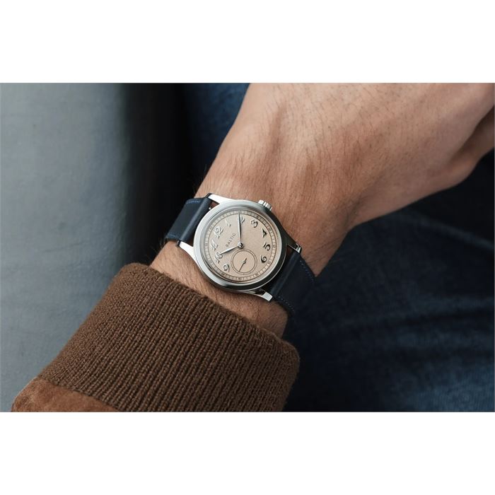 Baltic MR01 Salmon Stitched Saffiano MR01SALM37 Otomatik Erkek Kol