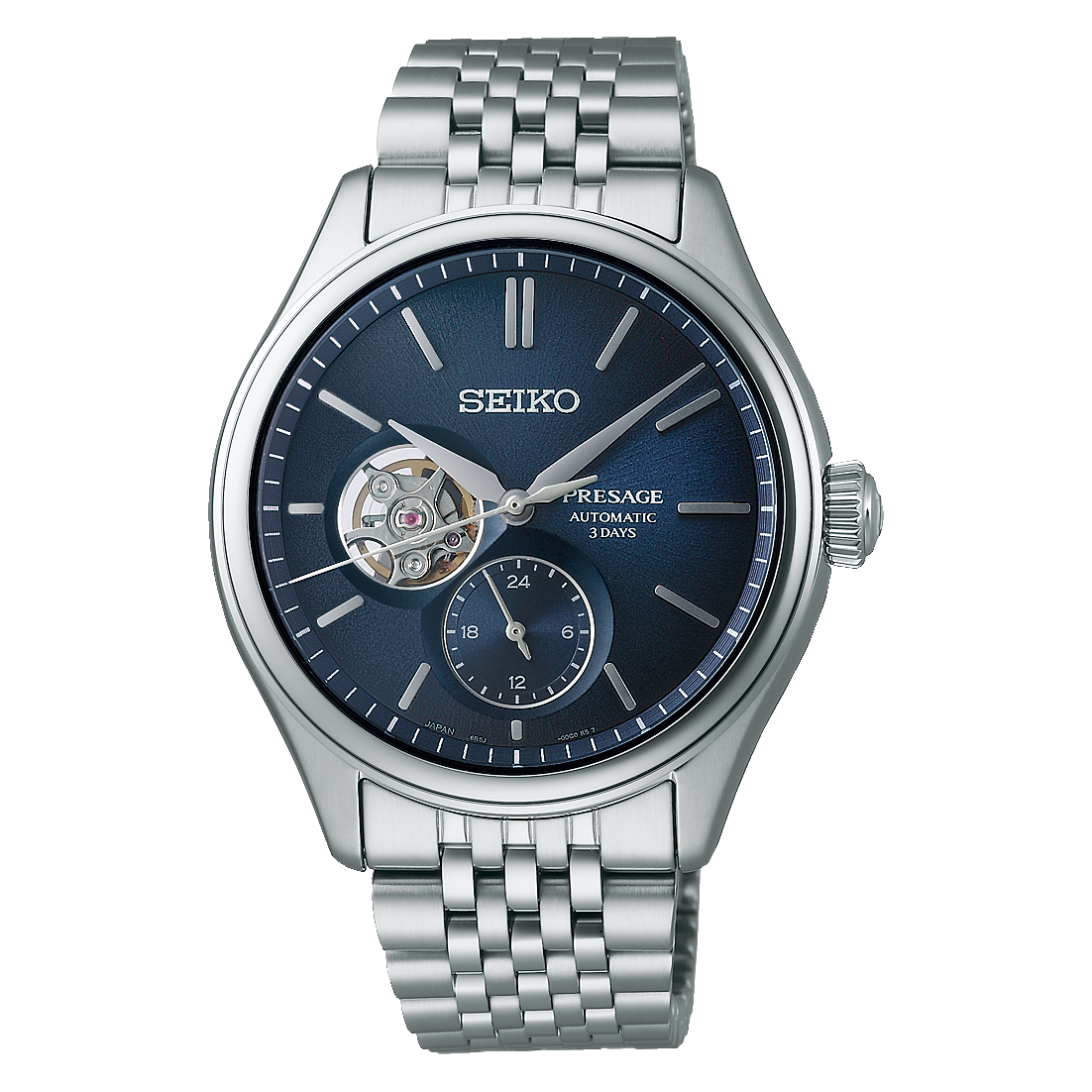 時計 SEIKO PRESAGE AUTOMATIC Seiko Presage AiIro Japan Blue SPB527J Otomatik Erkek Kol Saati