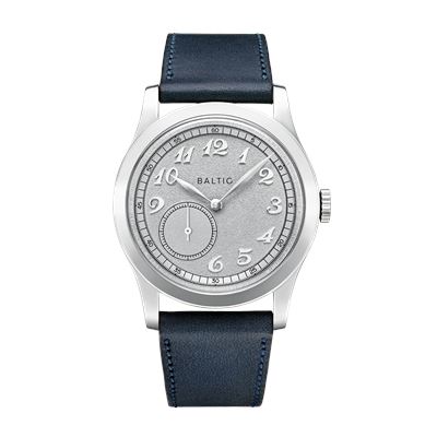 Baltic MR01 Silver - Stitched Navy MR01SILV36 Otomatik Erkek Kol Saati