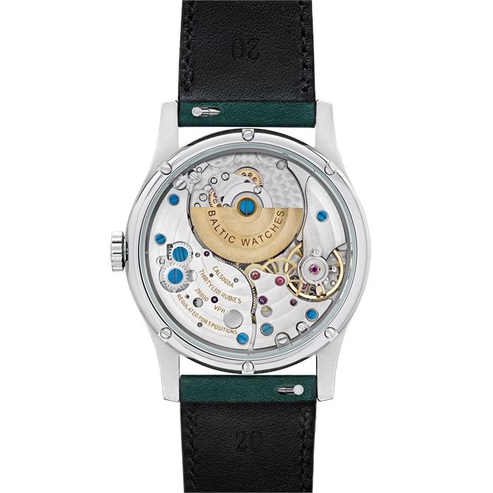 Baltic MR01 Salmon Stitched Green MR01SALM33 Otomatik Erkek Kol