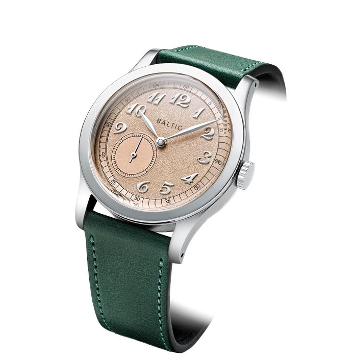 Baltic MR01 Salmon Stitched Green MR01SALM33 Otomatik Erkek Kol