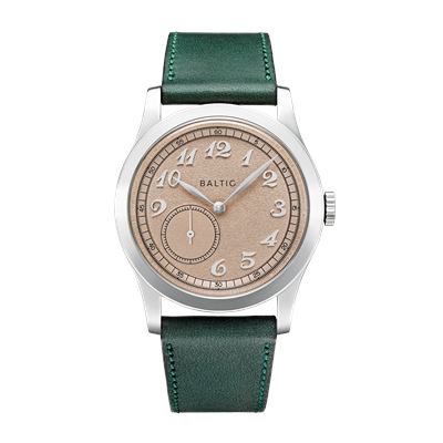 Baltic MR01 Salmon - Stitched Green MR01SALM33 Otomatik Erkek Kol Saati