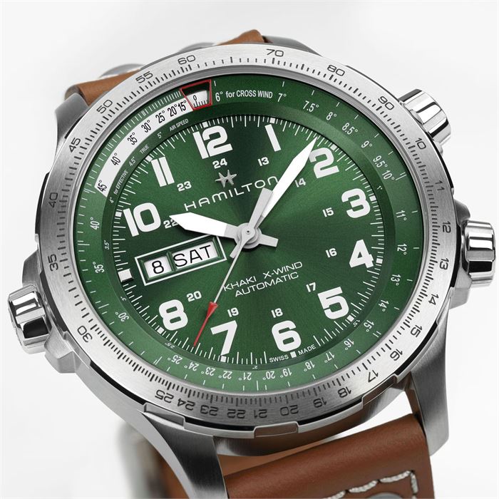 Hamilton Khaki Aviation H77735560 XWind Kol Saati Abt Saat