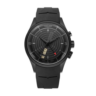 Vulcain Nautical Heritage Full Black Limited Edition Mekanik Alarm Erkek Kol Saati