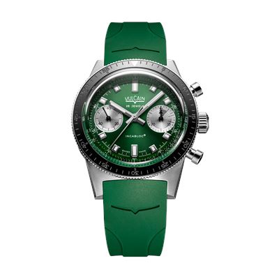 Vulcain Skindiver Chronograph Green BAR253 Limitli Üretim Otomatik Erkek Kol Saati