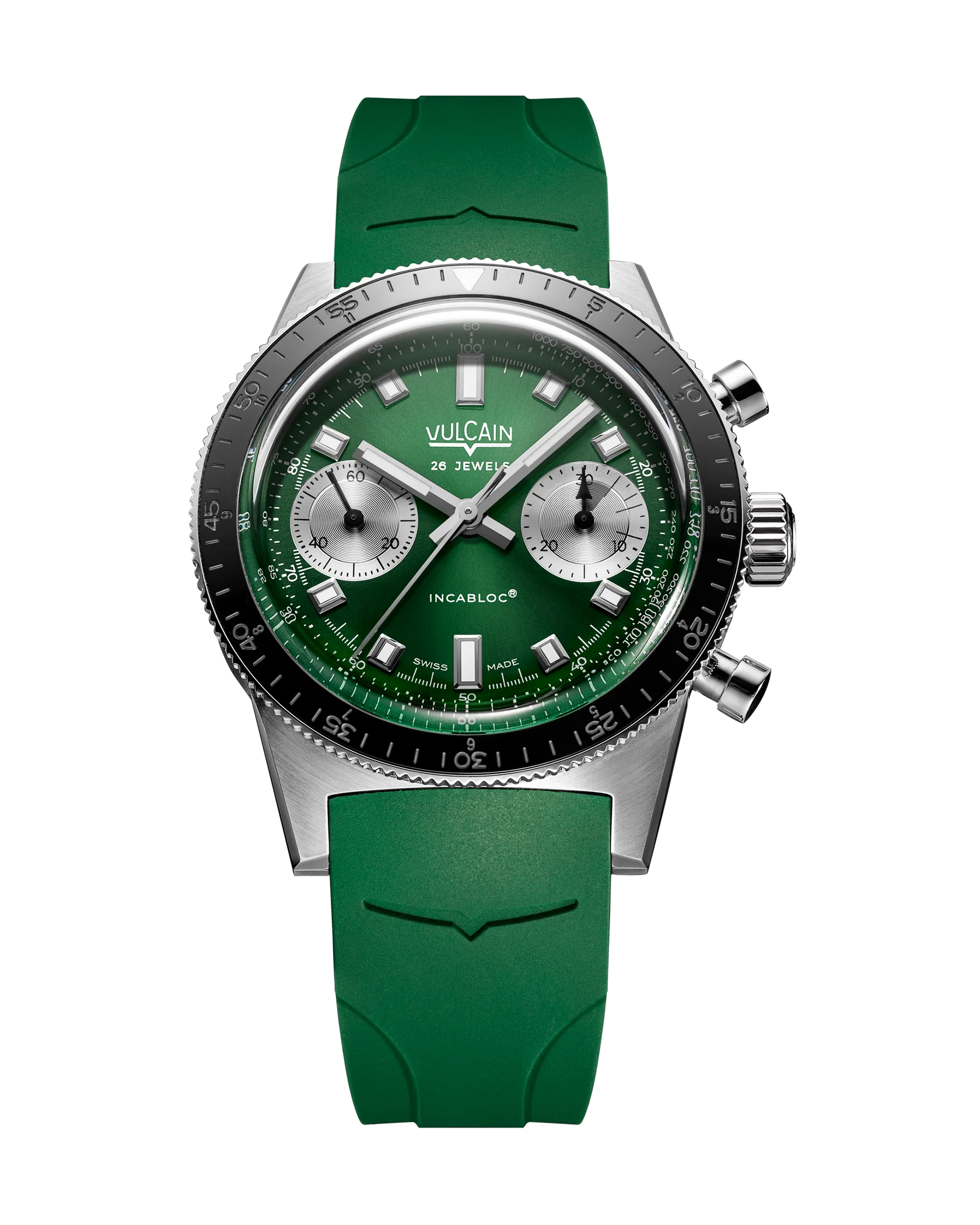 Vulcain Skindiver Chronograph Green BAR253 Otomatik Erkek Kol