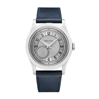 Baltic MR Roulette Silver - Stitched Navy MR02SILV36 Otomatik Erkek Kol Saati
