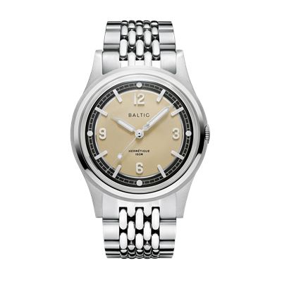Baltic Hermetique Tourer Beige - Beads of Rice HER11BEIG11 Otomatik Erkek Kol Saati