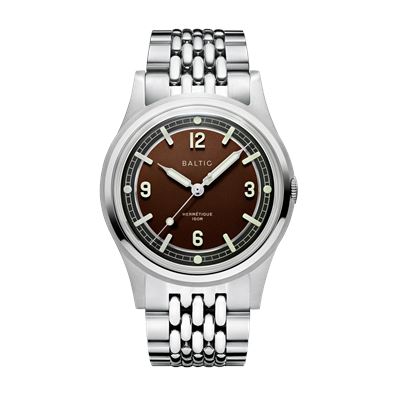 Baltic Hermetique Tourer Brown - Beads of Rice HER11BROW11 Otomatik Erkek Kol Saati