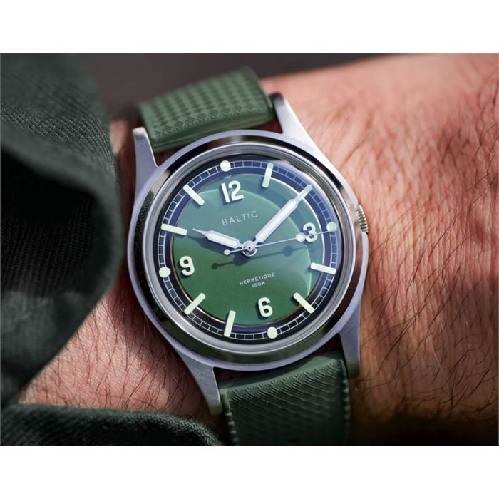 Baltic Hermetique Tourer Green HER11GREE75 Otomatik Erkek Kol