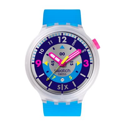 Swatch SB01K400 Swatch Neon Hielo Unisex Kol Saati