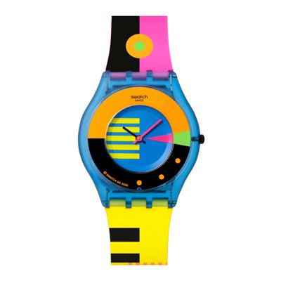 Swatch SS08S101 Swatch Neon Flumotıons Unisex Kol Saati