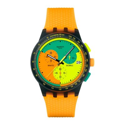 Swatch SUSB422 NEON SIGNAL FLAG Unisex Saat