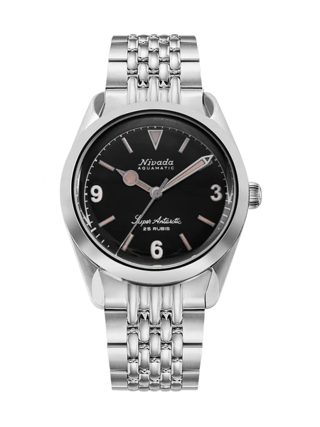 Nivada Grenchen Super Antarctic 3.6.9 Black Vintage 32032A04