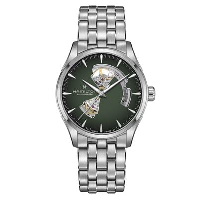 Hamilton Jazzmaster 42 mm Open Heart  H32705160 Otomatik Erkek Kol Saati