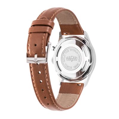 Vulcain Cricket Classique 39 mm Eggshell Mekanik Alarm Erkek Kol