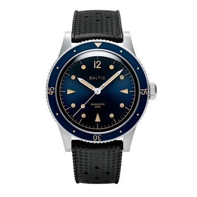 Baltic Aquascaphe Classic Blue Gilt - Tropic Black AQU11BLUG21 Otomatik Erkek Kol Saati