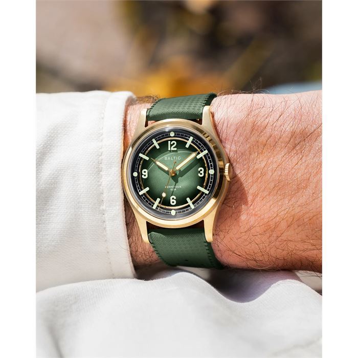 Baltic Hermetique Tourer Bronze - Green HER12BGRE75 Otomatik Erkek