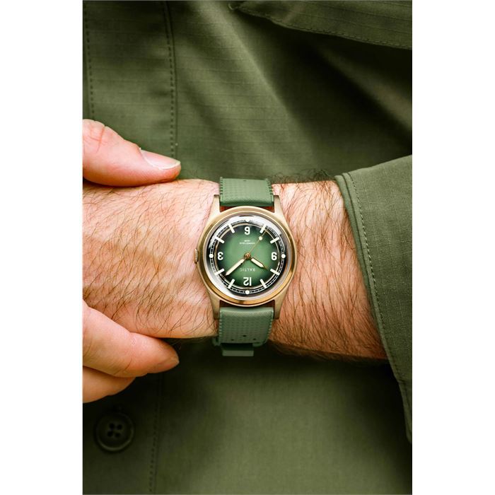 Baltic Hermetique Tourer Bronze - Green HER12BGRE75 Otomatik Erkek